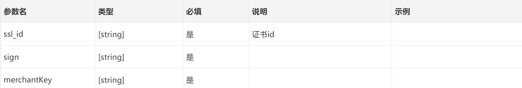 2号SSL证书接口说明